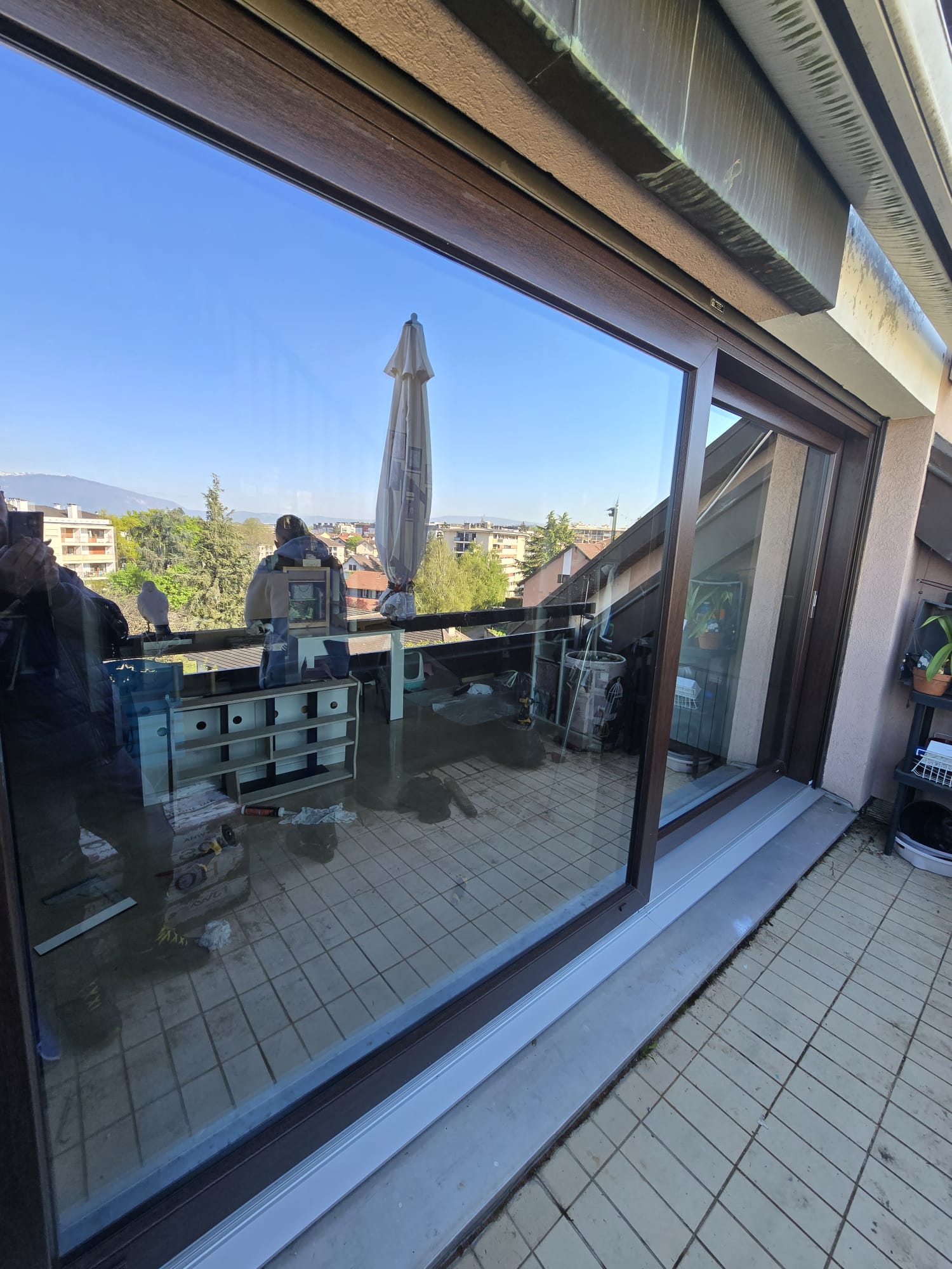 Réalisation SM — porte-fenêtre coulissante